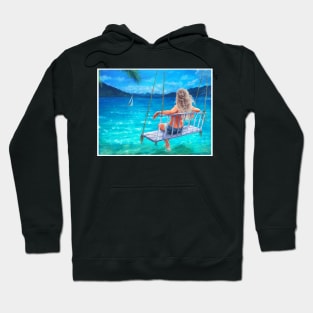 beach girl Hoodie